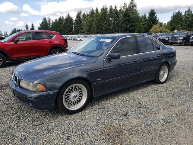 WBADT43411GX23778 - 2001 BMW 525 I AUTOMATIC BLUE photo 1