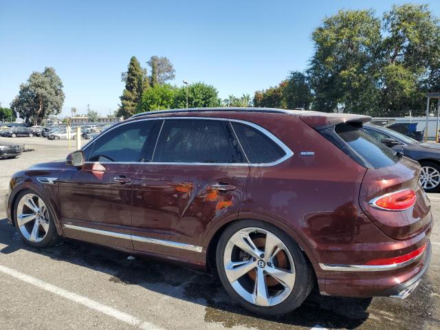 SJAAM2ZV1MC037602 - 2021 BENTLEY BENTAYGA BURGUNDY photo 2