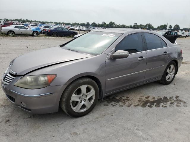 JH4KB16555C001886 - 2005 ACURA RL SILVER photo 1