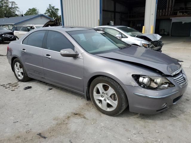 JH4KB16555C001886 - 2005 ACURA RL SILVER photo 4