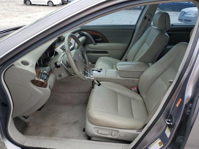 JH4KB16555C001886 - 2005 ACURA RL SILVER photo 7