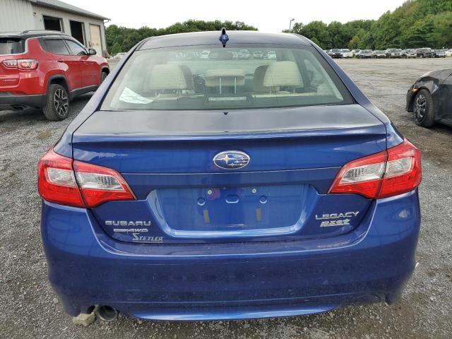 4S3BNAL65G3055195 - 2016 SUBARU LEGACY 2.5I LIMITED BLUE photo 6