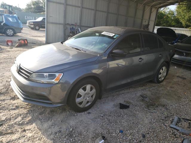 3VW2K7AJ7FM357861 - 2015 VOLKSWAGEN JETTA BASE 灰色 照片 1