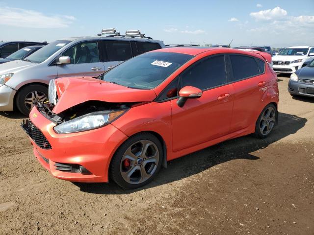 3FADP4GX9EM132983 - 2014 FORD FIESTA ST ORANGE photo 1