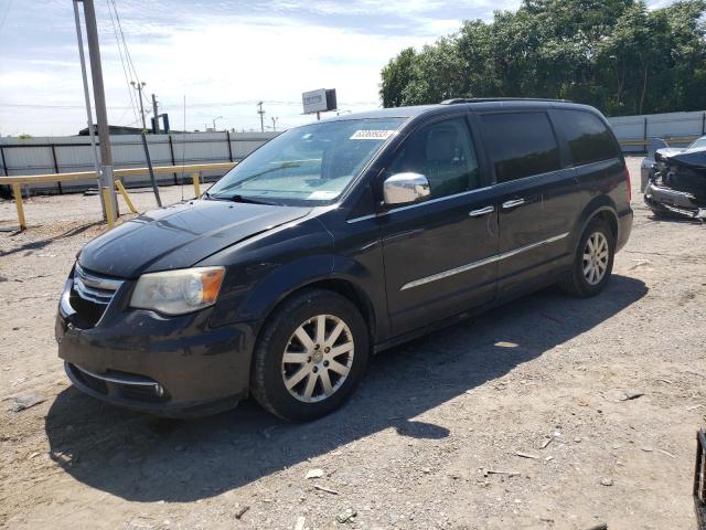 2A4RR8DG5BR676434 - 2011 CHRYSLER TOWN & COU TOURING L BLACK photo 1