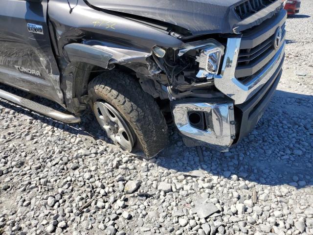 5TFUW5F16FX457358 - 2015 TOYOTA TUNDRA DOUBLE CAB SR/SR5 GRAY photo 9