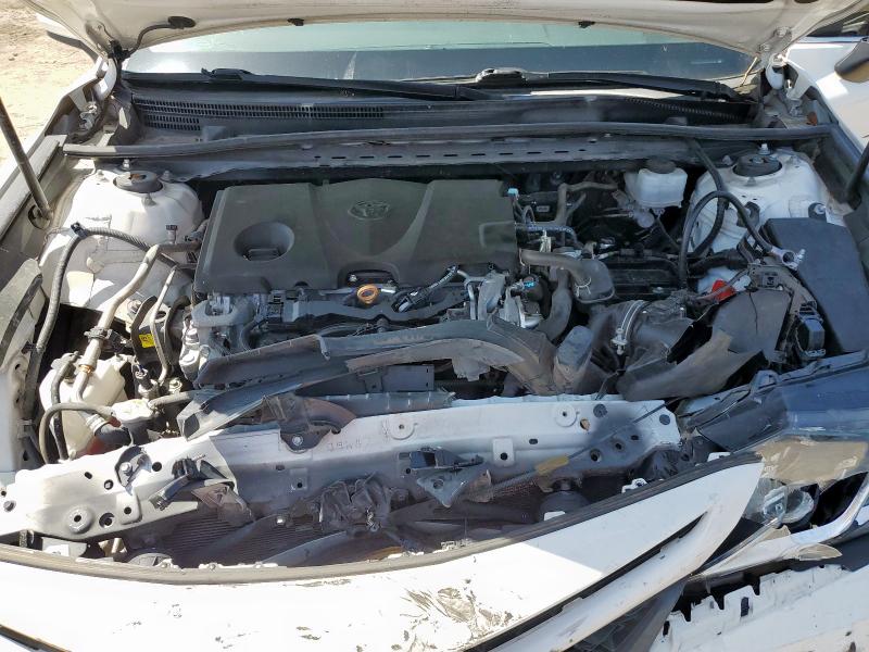 4T1B11HK0KU185496 - 2019 TOYOTA CAMRY L WHITE photo 11
