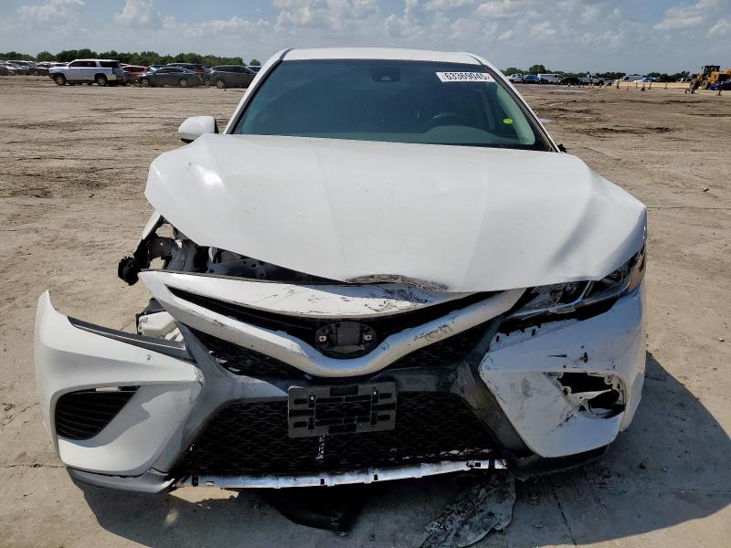 4T1B11HK0KU185496 - 2019 TOYOTA CAMRY L WHITE photo 5