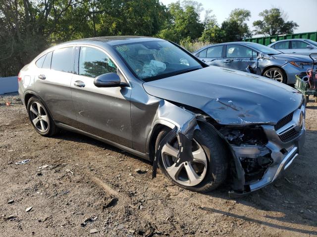 WDC0J4KB3JF344112 - 2018 MERCEDES-BENZ GLC COUPE 300 4MATIC GRAY photo 4