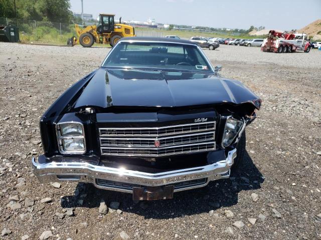 1H57V6K456207 - 1976 CHEVROLET MONTECARLO BLACK photo 5