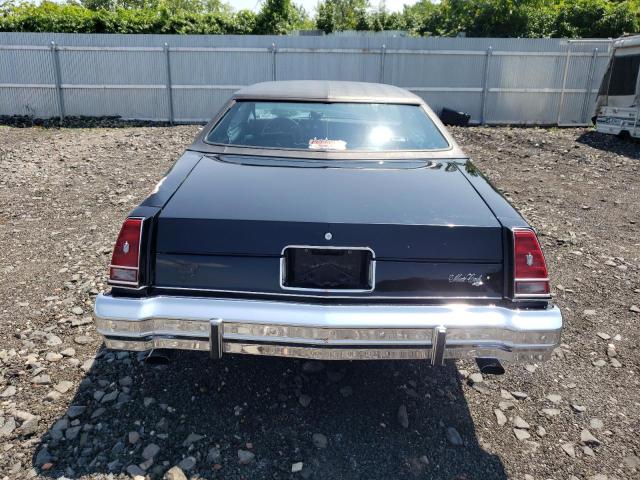 1H57V6K456207 - 1976 CHEVROLET MONTECARLO BLACK photo 6