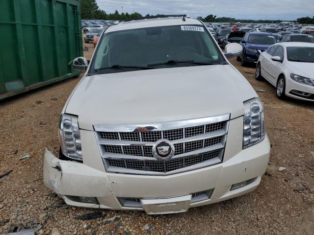 1GYUKDEFXAR195158 - 2010 CADILLAC ESCALADE PLATINUM WHITE photo 5