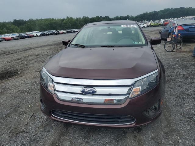 3FAHP0HA3CR215703 - 2012 FORD FUSION SE RED photo 5