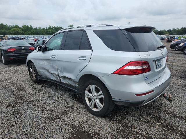 4JGDA5HB8FA460815 - 2015 MERCEDES-BENZ ML 350 4MATIC SILVER photo 2