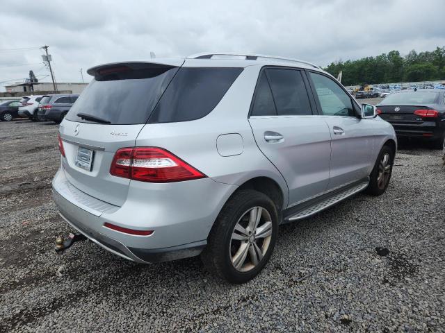 4JGDA5HB8FA460815 - 2015 MERCEDES-BENZ ML 350 4MATIC SILVER photo 3