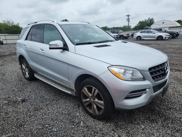 4JGDA5HB8FA460815 - 2015 MERCEDES-BENZ ML 350 4MATIC SILVER photo 4