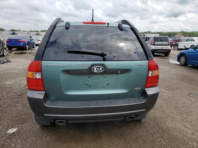 KNDJF723667158135 - 2006 KIA NEW SPORTA GREEN photo 6