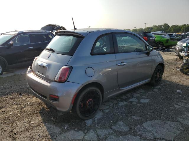 3C3CFFBR9FT755819 - 2015 FIAT 500 SPORT SILVER photo 3