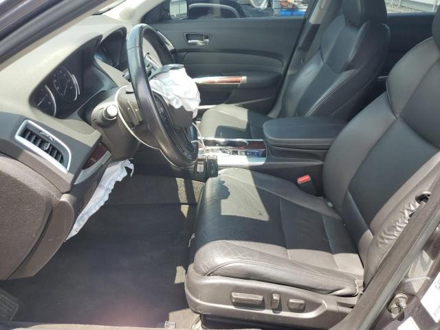 19UUB3F57HA002447 - 2017 ACURA TLX TECH GRAY photo 7