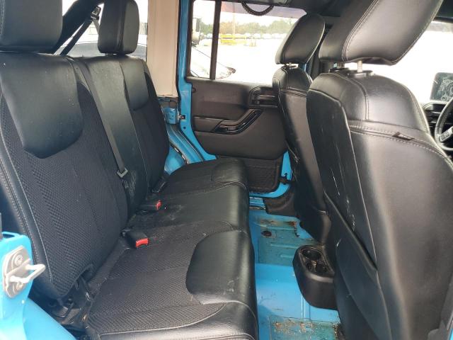 1C4HJWEG5HL565721 - 2017 JEEP WRANGLER U SAHARA 蓝色 照片 11