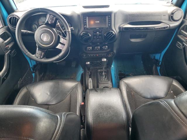 1C4HJWEG5HL565721 - 2017 JEEP WRANGLER U SAHARA 蓝色 照片 8