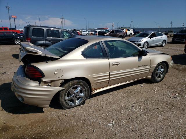 1G2NF12F12C180297 - 2002 PONTIAC GRAND AM SE1 TAN photo 3