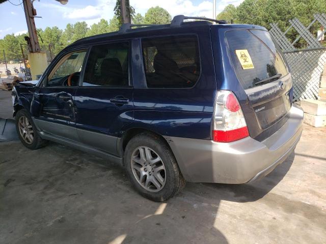 JF1SG67646H701898 - 2006 SUBARU FORESTER 2.5X LL BEAN BLUE photo 2