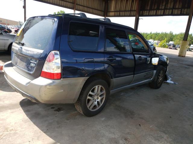 JF1SG67646H701898 - 2006 SUBARU FORESTER 2.5X LL BEAN BLUE photo 3