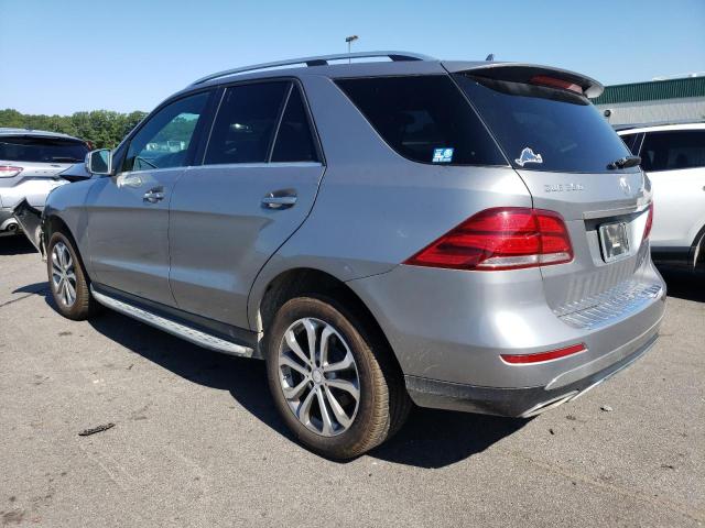 4JGDA5HB9GA750322 - 2016 MERCEDES-BENZ GLE 350 4MATIC GRAY photo 2