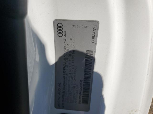 WAUVGAFH4DN012551 - 2013 AUDI S5 PRESTIGE Ağ foto 13