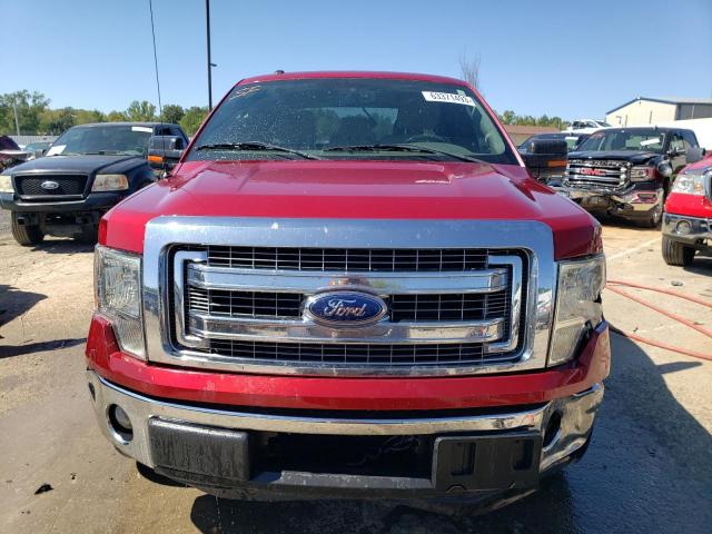 1FTFX1CTXDKF71250 - 2013 FORD F150 SUPER CAB RED photo 5