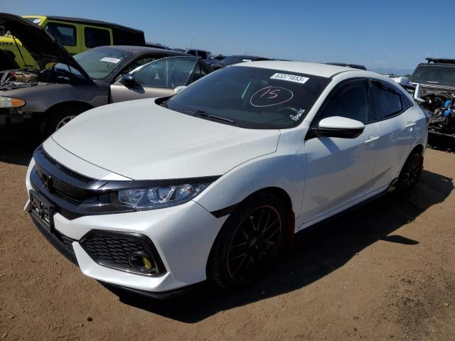 SHHFK7H46HU409457 - 2017 HONDA CIVIC SPORT WHITE photo 1