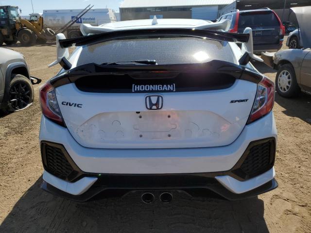 SHHFK7H46HU409457 - 2017 HONDA CIVIC SPORT WHITE photo 6