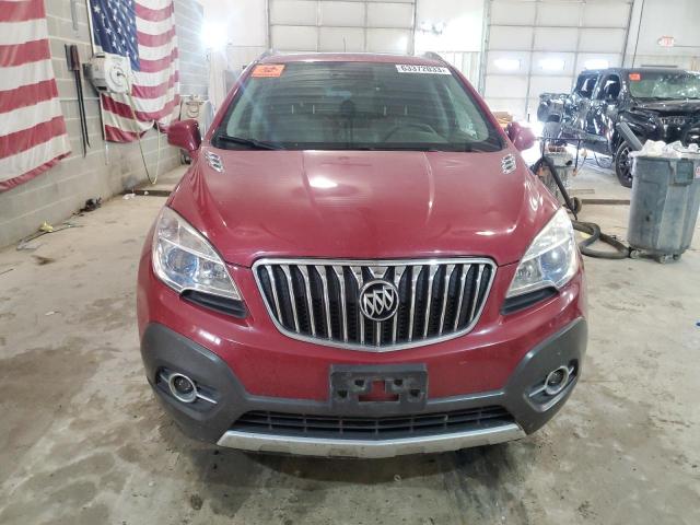 KL4CJDSBXDB210366 - 2013 BUICK ENCORE PREMIUM RED photo 5