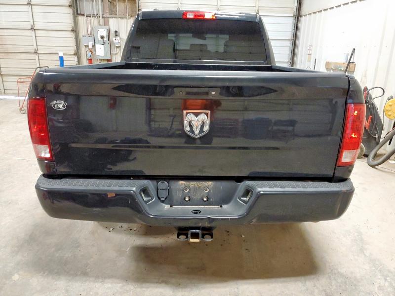 1C6RR6FT1JS325626 - 2018 RAM 1500 ST Чорний фото 6