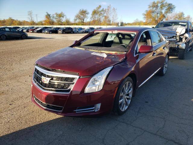 2G61N5S30H9148695 - 2017 CADILLAC XTS LUXURY RED photo 2