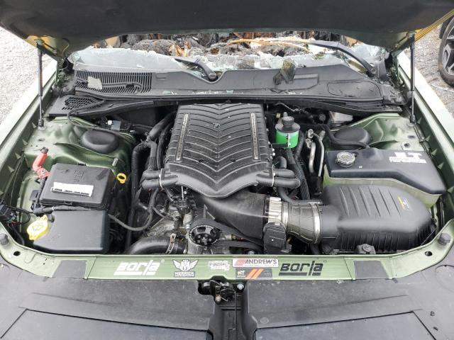 2C3CDZFJ6MH502653 - 2021 DODGE CHALLENGER R/T SCAT PACK GREEN photo 11