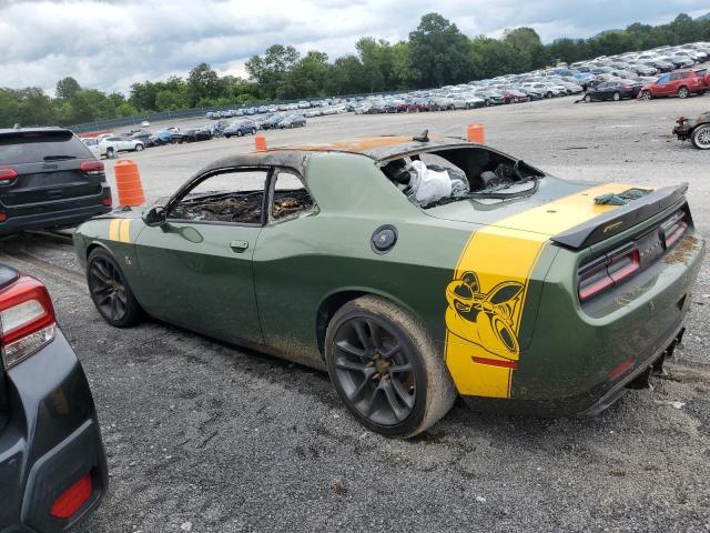 2C3CDZFJ6MH502653 - 2021 DODGE CHALLENGER R/T SCAT PACK GREEN photo 2