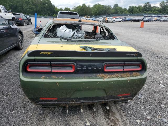 2C3CDZFJ6MH502653 - 2021 DODGE CHALLENGER R/T SCAT PACK GREEN photo 6