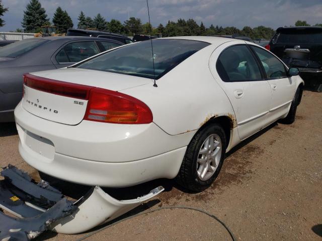 2B3HD46R04H605109 - 2004 DODGE INTREPID SE WHITE photo 3