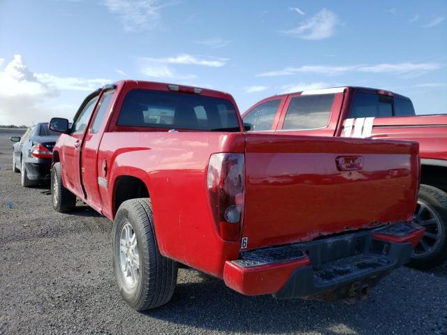 1GCKTCDE8A8142381 - 2010 CHEVROLET COLORADO LT RED photo 3