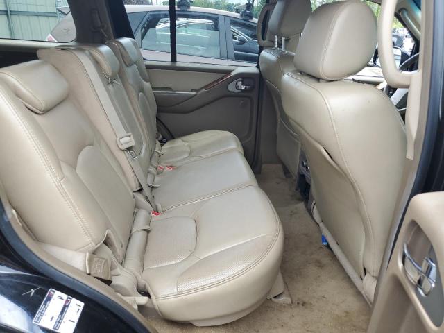 5N1AR18WX6C664978 - 2006 NISSAN PATHFINDER LE BLACK photo 10