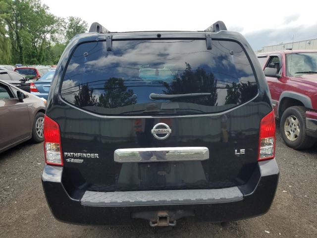 5N1AR18WX6C664978 - 2006 NISSAN PATHFINDER LE BLACK photo 6