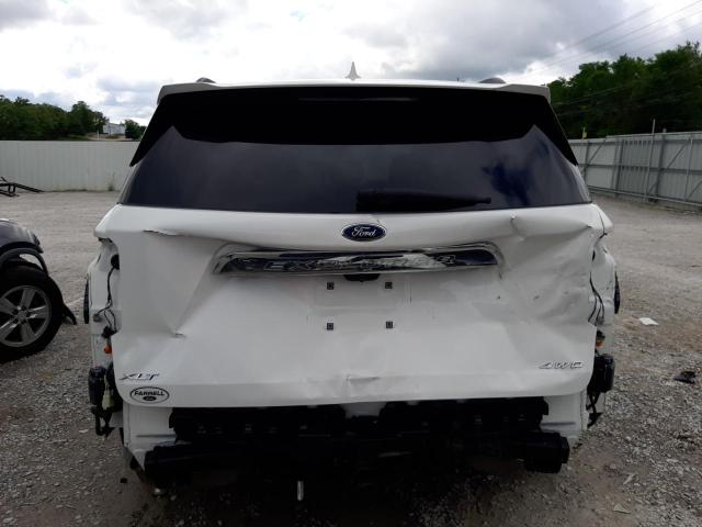 1FMSK8DH8MGC15362 - 2021 FORD EXPLORER XLT WHITE photo 6