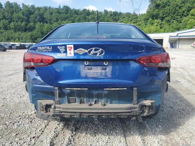 3KPC24A61LE125764 - 2020 HYUNDAI ACCENT SE BLUE photo 6