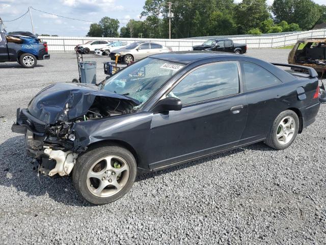 1HGEM21135L002507 - 2005 HONDA CIVIC DX VP BLACK photo 1