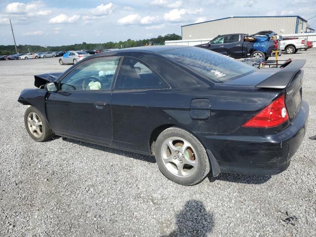 1HGEM21135L002507 - 2005 HONDA CIVIC DX VP BLACK photo 2