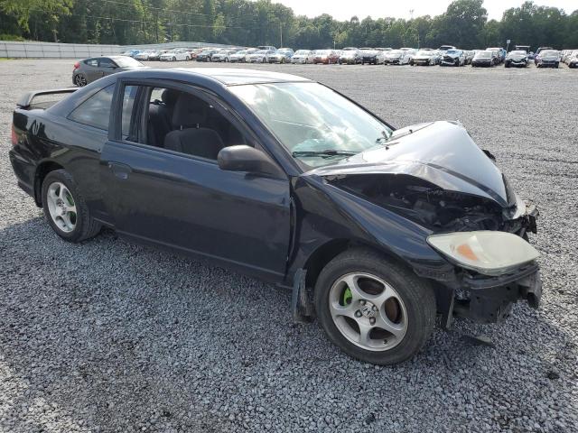 1HGEM21135L002507 - 2005 HONDA CIVIC DX VP BLACK photo 4