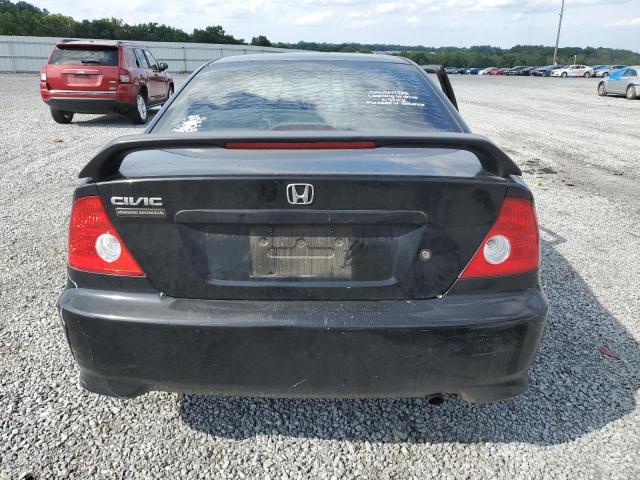 1HGEM21135L002507 - 2005 HONDA CIVIC DX VP BLACK photo 6