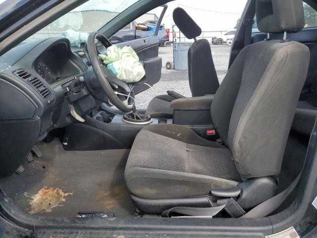 1HGEM21135L002507 - 2005 HONDA CIVIC DX VP BLACK photo 7